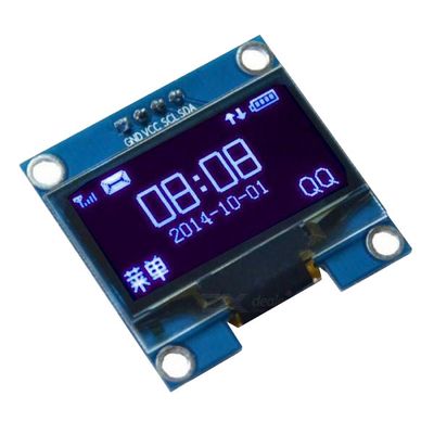 Displej OLED 0,96", 128x64 bodov, IIC/I2C, 4 piny, modrý