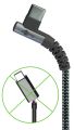 Kábel GOOBAY 64655 USB/USB-C 0,5m Space Grey/Silver