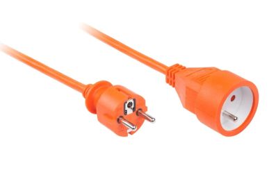 Predlžovacia zásuvka oranžová (3x1,5mm) 20m, URZ3087