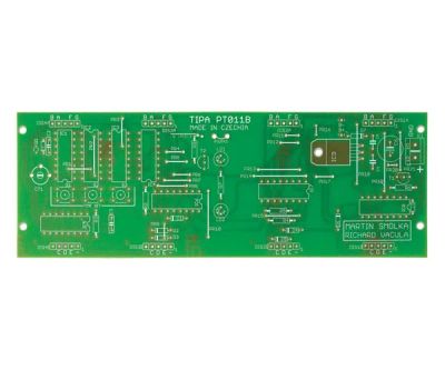 Plošný spoj TIPA PT011B CMOS digitálne hodiny s voliteľnými LED displejmi