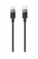 Kábel iPEAX 90010105 USB-C/USB-C 1,5m Black