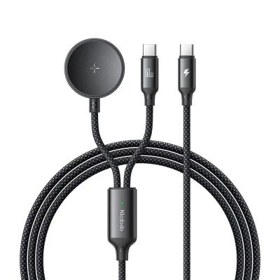 Kábel MCDODO CA-4210 USB-C 1,2m Black + nabíjačka na Samsung Watch