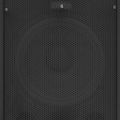 vidaXL Profesionálny pasívny hifi reproduktor 150 W čierny 37x37x64cm
