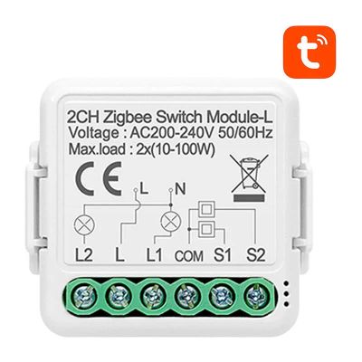 Inteligentný ovládač osvetlenia AVATTO LZWSM01-2 ZigBee Tuya