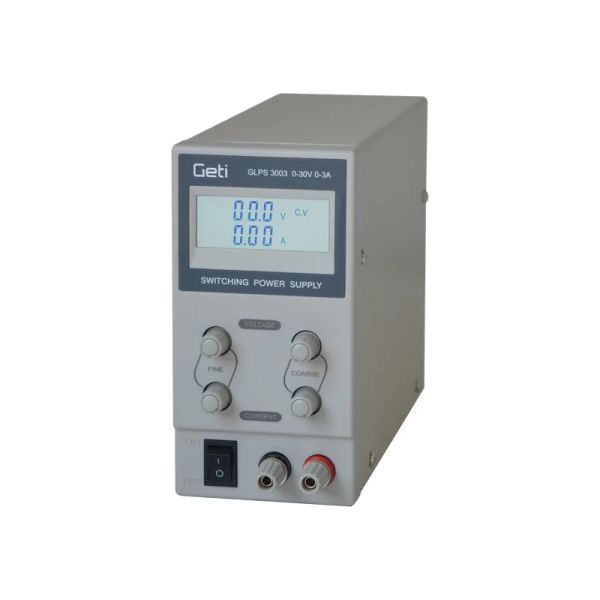 Laboratórny zdroj GETI GLPS 3003 0-30V/ 0-3A