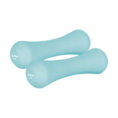 Sada liatinových a neoprénových činiek REBEL RBA-2329-1 2x1kg