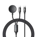Kábel MCDODO CA-4210 USB-C 1,2m Black + nabíjačka na Samsung Watch