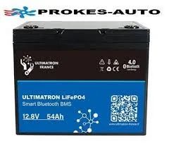 Lithium Batéria ULTIMATRON LiFePO4 Smart BMS 12.8V, 54Ah, 10 kg