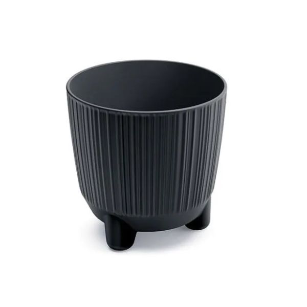 Kvetináč RYFO N antracit 10,7cm
