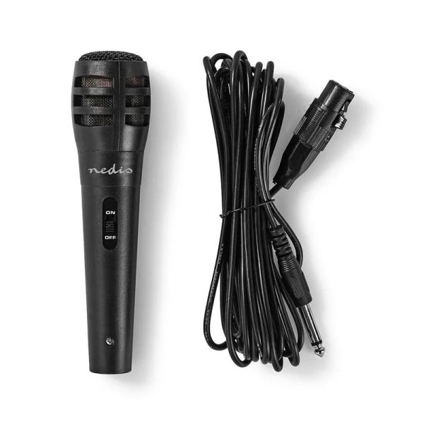 Mikrofón drôtový NEDIS MPWD15BK
