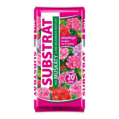 Substrát pre muškáty FORESTINA Standard 20 l