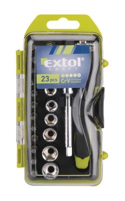 Sada skrutkovačov EXTOL CRAFT 53090 23ks