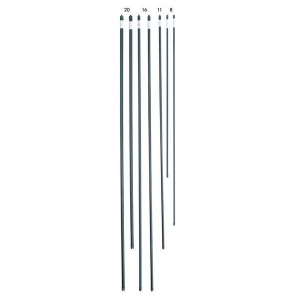 Tyč 11mm/180cm oceľ+PE