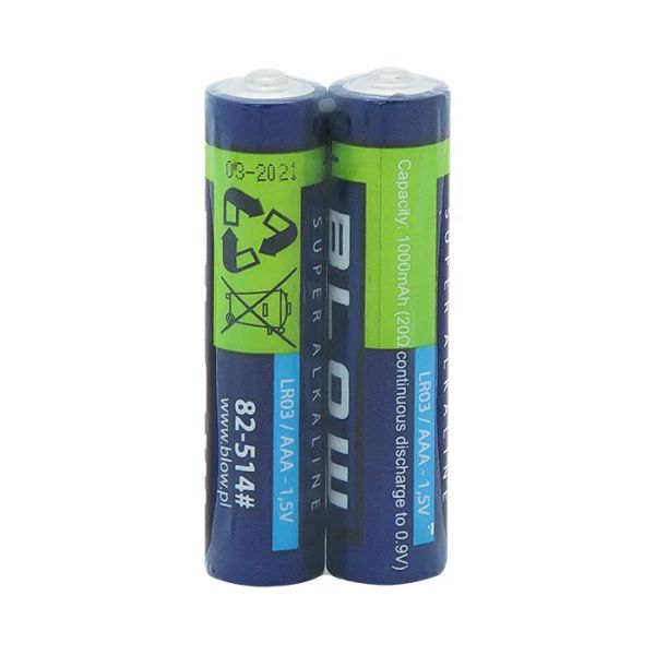 Batéria AAA (LR03) alkalická BLOW Super Alkaline 2ks / shrink