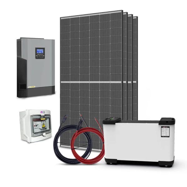 TRINA 1820Wp ostrovná solárna súprava, LiFePO4 Solarfam 51,2V 142Ah 7,2 kWh, menič 48V/230VAC 5500W