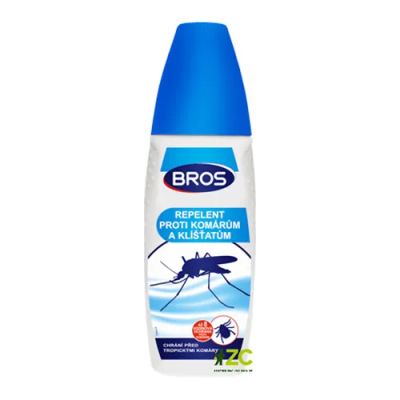 Odradzuječ proti komárom a klíšťatám BROS 100 ml