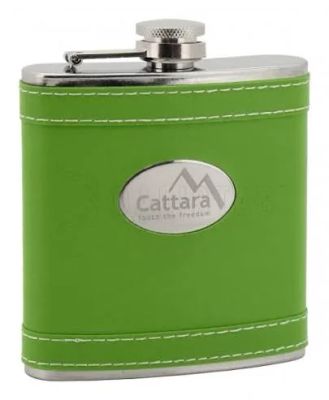 CATTARA Fľaša ploskačka zelená 175 ml