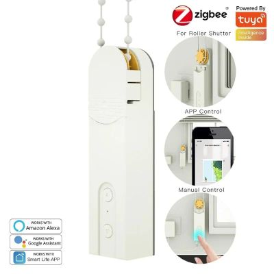 Smart motor žalúzií a roliet MOES Roller Curtain Motor ZigBee Tuya