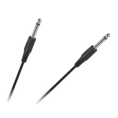 Kábel Jack 6,3mm mono konektor/Jack 6,3mm mono konektor CABLETECH KPO2750M-2 2m