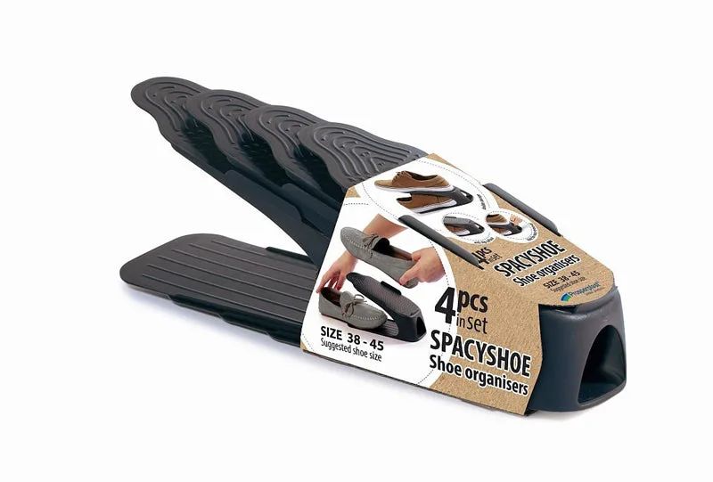 Organizér na topánky PROSPERPLAST antracit veľ. 38-45 4ks