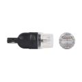 Autožiarovka LED T10 12V CARCLEVER 4LED 2835SMD oranžová 2ks