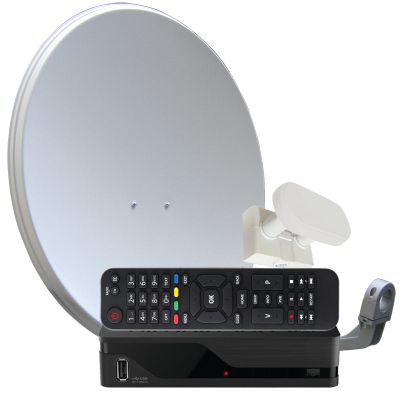 Satelitný prijímač Kaon MZ-52 DOTOVANÝ komplet