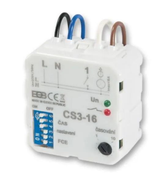 Časový spínač ELEKTROBOCK CS3-16 multifunkčný