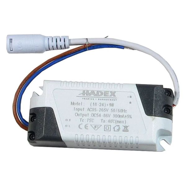 Zdroj pre LED 18-24W, 54-86V/300mA G076B