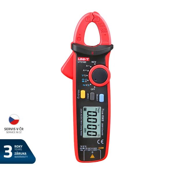 Multimeter UNI-T UT210D kliešťový