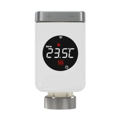 Smart termostatická hlavica MOES ZTRV-801 Tuya ZigBee