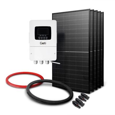 Súprava na solárne ohrev vody GETI GWH04W 2275 Wp 5x PV TRINA