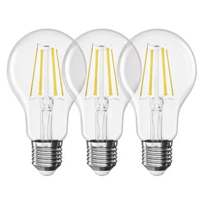 Žiarovka Filament LED E27 5,9W biela prírodná EMOS ZF5D43.3 sada 3ks