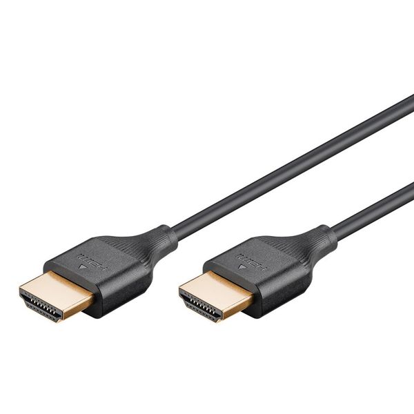 Kábel GOOBAY 75292 HDMI Slim High Speed ??s Ethernetom 2.0 4K 0,5m