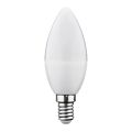 Žiarovka LED E14 6W C37 biela teplá GETI SAMSUNG čip