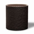 Kvetináč KETER Cylinder M Brown