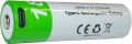Nabíjateľná Li-Ion batéria ICR18650 3,7V/2000mAh TINKO USB-C