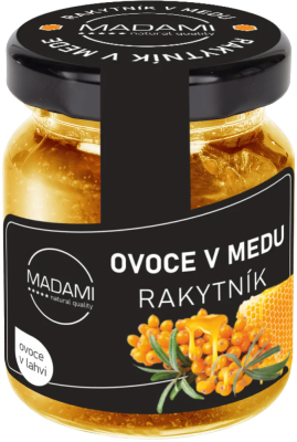 Rakytník v medu 68 g: ovoce v medu