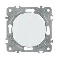 Vypínač ELECTROMALT OVAL OVA1009W biely