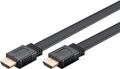 Kábel GOOBAY 77135 HDMI Flat High Speed s Ethernetem 8K 2m