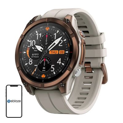 Inteligentné hodinky ZEBLAZE Stratos 4 Pro, hnedé