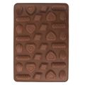 Forma na pečenie praciniek ORION 31x21x1,5cm Brown