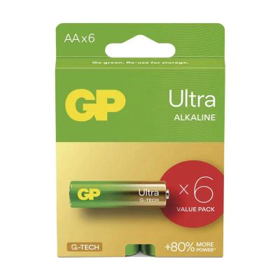 Batéria AA (R6) alkalická GP Ultra 6ks