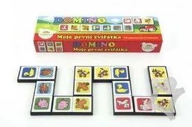 Spoločenská hra Domino Moje prvé zvieratká 28 ks