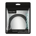 Kábel KRUGER & MATZ KM1244 Basic USB 3.0/USB-C 1m Black