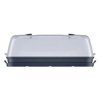 Miniparenisko Respana Table Greenhouse antracit 51,5cm polykarbónové veko