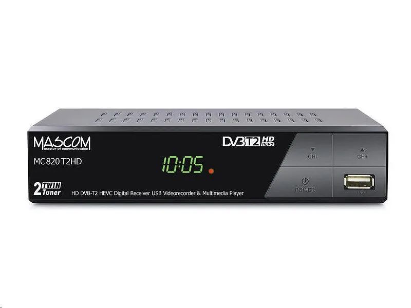Mascom MC820T2 hd DVB-T2 H.265/HEVC
