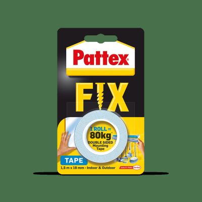 1684211 Pattex Oboustranná lepicí páska - 80 kg, 1,5 m