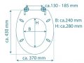 Schütte BLACK STONE | MDF HG, Soft Close