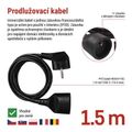 Predlžovací kábel s 1 zásuvkou EMOS PC0111, 1,5 m