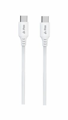 Kábel iPEAX 90010110 USB-C/USB-C 1 m biely